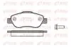 Колодки гальмівні дискові передні FIAT Panda 03-12,PANDA (169) 03-,PANDA Van (169) 04- REMSA 1100.00 (фото 1)