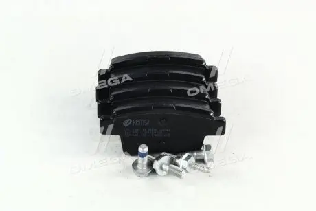 Комплект тормозных колодок из 4 шт. дисков REMSA 1241.00