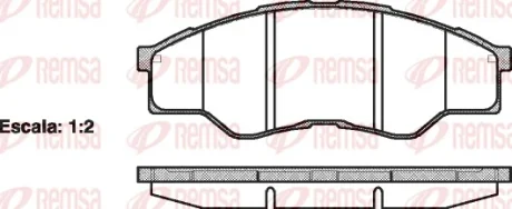 Автозапчасть REMSA 126600