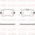 Колодки тормозные (задние) Audi A4/A5/A6/A7 07-15/Porsche Macan 14-(Lucas) Q+ (с датчиками) REMSA 134314 (фото 1)