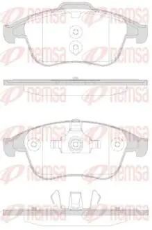 Колодки гальмівні дискові REMSA 1350.30