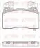 Тормозные колодки (передние) Opel Insignia B 17-/Tesla Model S/Chevrolet Corvette 13-/Camaro 09- REMSA 143824 (фото 1)