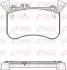 Колодки тормозные (передние) MB A-class (W176)/CLA (X117) 13-19/GLA (X156) 14- (Brembo) REMSA 146510 (фото 1)