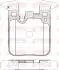 BMW колодки гальм. задн. F30/F31/F34/F35/F80 REMSA 1539.00 (фото 1)