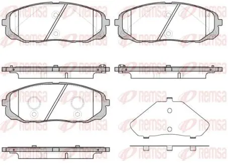 Автозапчасть REMSA 164712