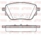 Тормозные колодки (задние) MB A-class (W177)/B-class (W247) 18-/GLA-class (C118) 19- (TRW) Q+ REMSA 183800 (фото 1)