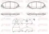 Тормозные колодки (передние) Toyota Corolla/Yaris 18- (Advics) REMSA 187000 (фото 1)