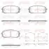 Тормозные колодки (передние) Hyundai Elantra 20-/Sonata VIII/Kia Optima V 19- REMSA 192302 (фото 1)