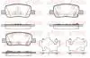 Колодки тормозные (задние) Hyundai Santa Fe/Kia Carnival/Sorento 20- REMSA 194202 (фото 1)