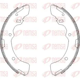 Тормозные колодки.) REMSA 437900
