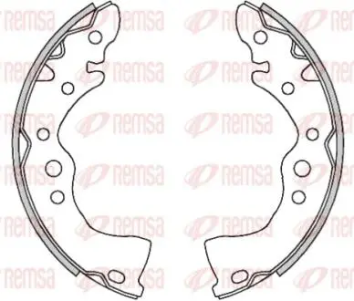 NISSAN щоки гальмівні Almera 1,6 06- REMSA 4493.00
