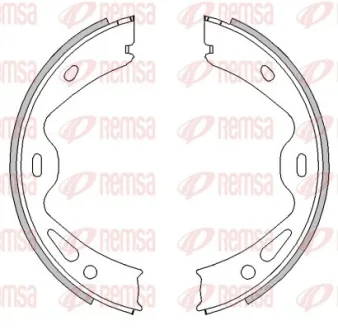 Гальмівні колодки ручного гальма REMSA 461300