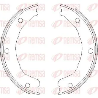 Тормозные колодки ручного тормоза REMSA 473000