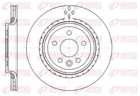 Диск тормозной REMSA 61305.10