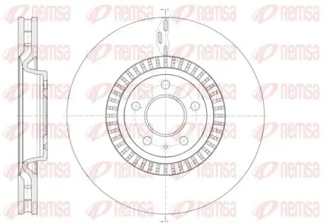 Автозапчасть REMSA 6144610