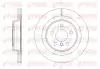 Диск тормозной (задний) BMW 1 (F40)/2 (F45)/X1 (F48) 13-(300x20) (с покрыт.) (с вент.) REMSA 6163210 (фото 1)