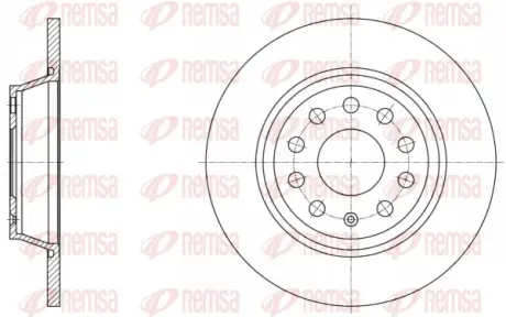 Автозапчасть REMSA 6164600