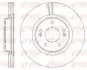 Диск тормозной (передний) Hyundai Tucson 15-/i30 17-/Kia Ceed 18-/Sportage 16- (305x25) (с покр..) REMSA 6178110 (фото 1)