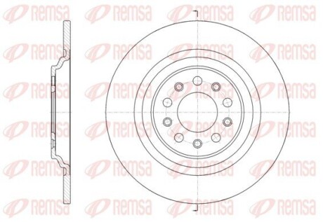 Диск гальмівний REMSA 61783.00 (фото 1)