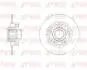 Диск тормозной (задний) Renault Megane III/Scenic III 08-(260x8)(с подшипником)(+ABS)(d ступ.=66мм) REMSA 6213820 (фото 1)