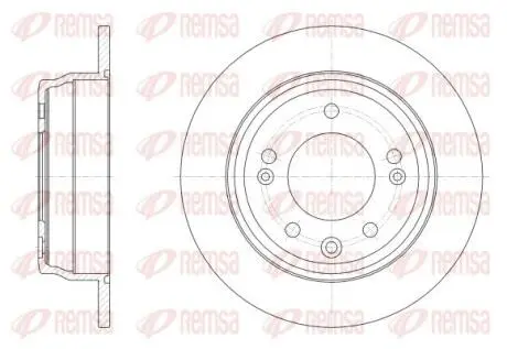 Автозапчасть REMSA 6251700