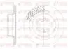 Диск тормозной (задний) BMW 3 (G20/G80/G28) 18-/4 (G22/G82) 20- (300x20) PRO+ REMSA 6255110 (фото 1)