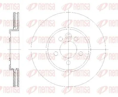 Автозапчасть REMSA 661410