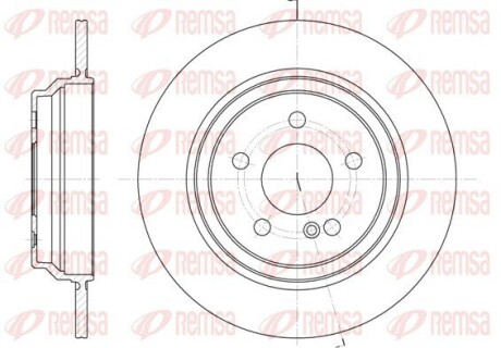 Гальмівний диск REMSA 686400