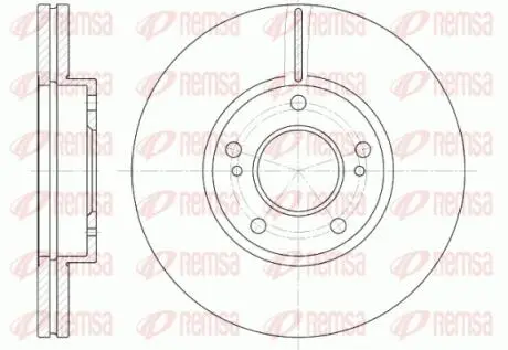 Тормозной диск REMSA 693710