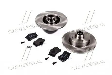 Комплект тормозной задн. SEAT CORDOBA, TOLEDO 01/91-10/99, VW GOLF 08/91-09/97 (выр-во) REMSA 8263.02
