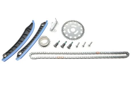 Комплект ланцюга ГРМ Trafic 1.6 DCi 14- (ланцюг, натяжник, шестерня)(ном. двиг. >160801) RENAULT 130C10990R