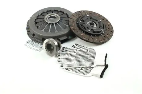 Сцепление ГАЗ 406 (диск нажим.+вед.+подш.) (универсальное)) RIDER 406-1601000-11