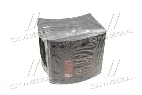 Фото накладка тормозов. (компл. на ось) 419х178 (Отв.6,35мм) станд. ROR TA, TC, FRUEHAUF RIDER RD 19036STD Накладка тормозов. (компл. на ось) 419х178 (Отв.6,35мм) станд. ROR TA, TC, FRUEHAUF RIDER RD 19036STD