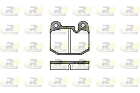 Гальмівні колодки дискові ROADHOUSE 2014.10