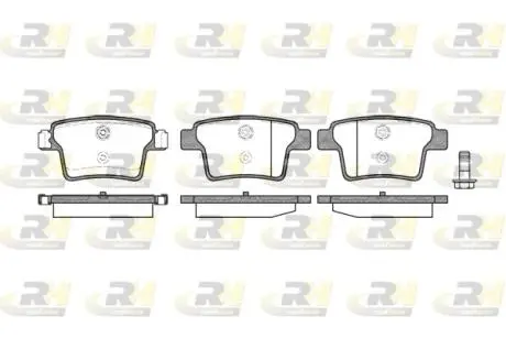Гальмівні колодки дискові ROADHOUSE 21149.10