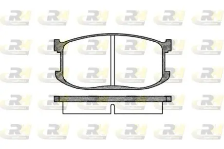 Тормозные колодки дисковые ROADHOUSE 2126.00