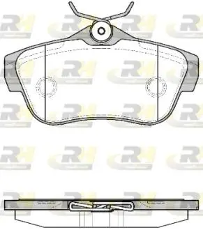 Гальмівні колодки дискові ROADHOUSE 21299.00