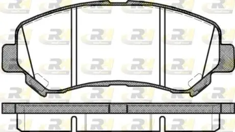 Гальмівні колодки дискові ROADHOUSE 21318.00