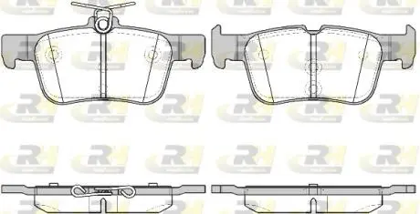 Гальмівні колодки дискові ROADHOUSE 21551.42