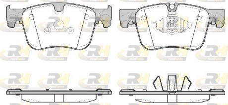 Тормозные колодки дисковые ROADHOUSE 21560.10