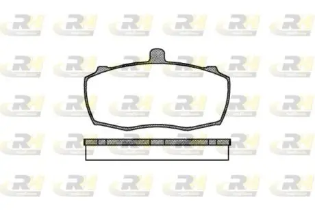 Гальмівні колодки дискові ROADHOUSE 2159.00
