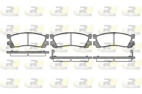Тормозные колодки дисковые ROADHOUSE 2248.02