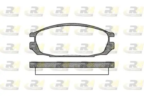Гальмівні колодки дискові ROADHOUSE 2292.00