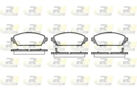 Гальмівні колодки дискові ROADHOUSE 2700.02