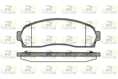 Гальмівні колодки дискові ROADHOUSE 2805.00