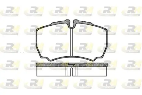 Тормозные колодки дисковые ROADHOUSE 2849.00