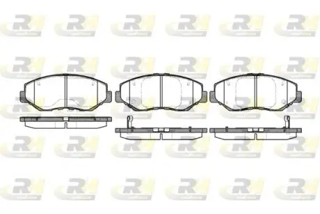 Тормозные колодки дисковые ROADHOUSE 2899.00