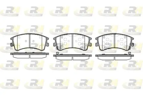 Гальмівні колодки дискові ROADHOUSE 2970.02