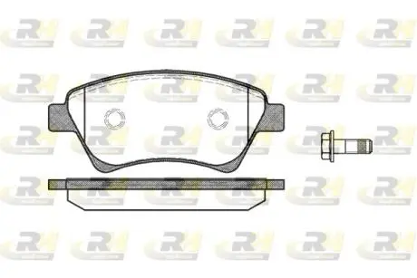 Гальмівні колодки дискові ROADHOUSE 2976.00