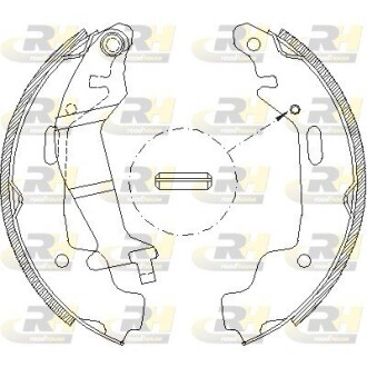 Тормозные колодки.) ROADHOUSE 414500